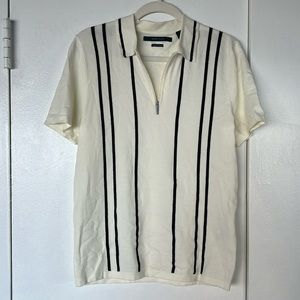 Perry Ellis Zipup Polo